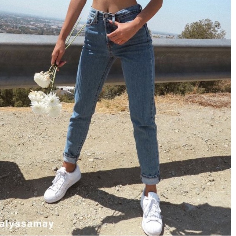 Levi’s Black High Waisted Denim